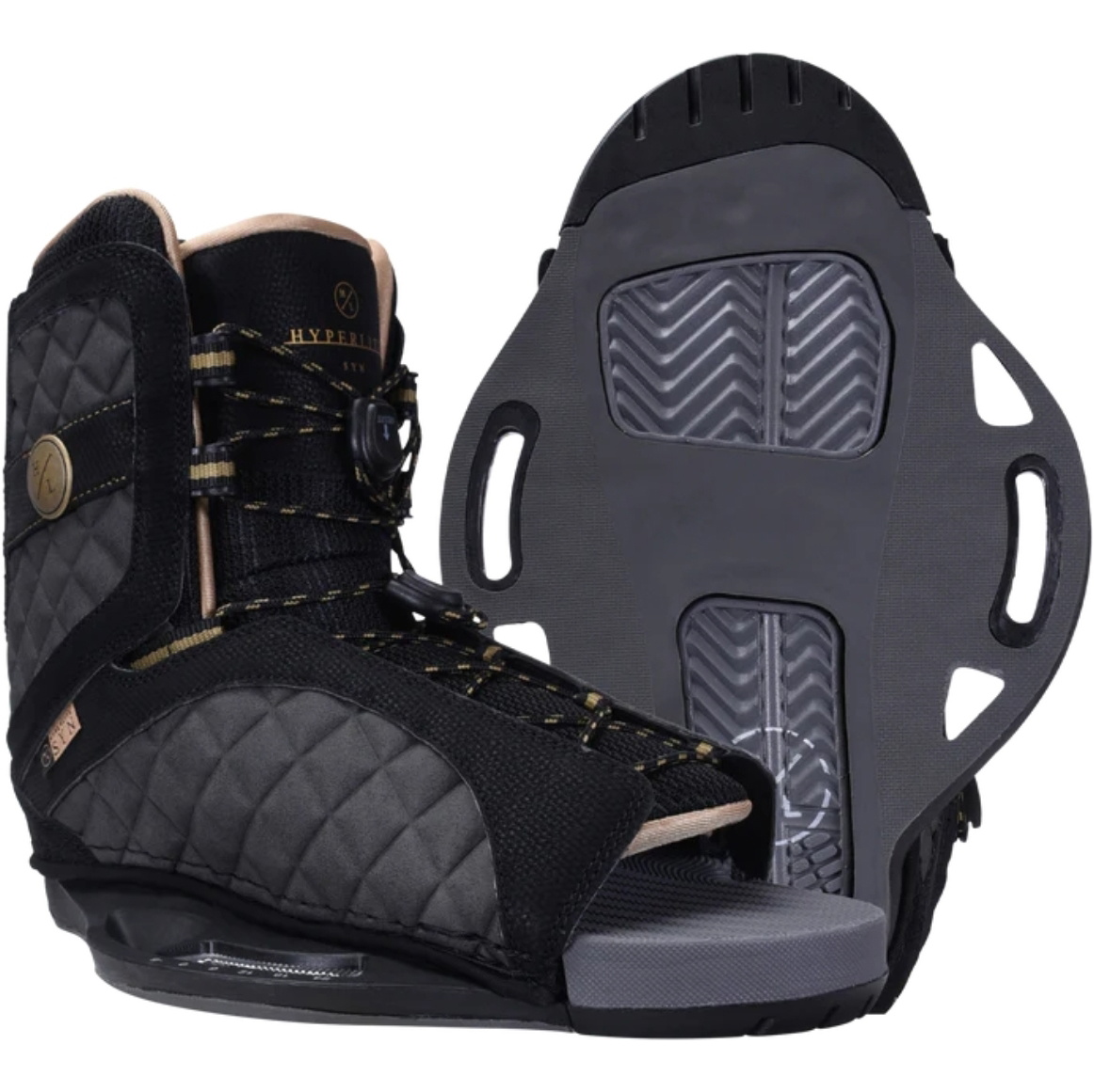 2026 Hyperlite Syn Bindings H24BSYN-4 - Black / Gold